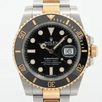 ロレックス サブマリーナーデイト 116613LN SS×YG SS×YG AT ブラック文字盤