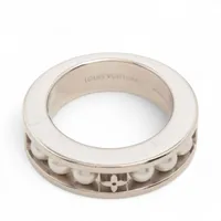 ヴィトン シュバリエール リング 925×ストーン 23.5g シルバー