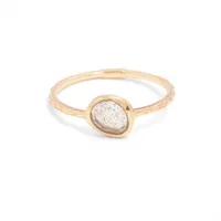 アガット 色石 リング K10(YG) 0.9g