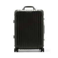 リモワ オリジナル キャビン アルミニウム キャリーケース ブラック 暗証番号763