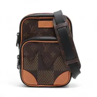 ヴィトン×NIGO ダミエジャイアント アマゾンスリングバッグ N40379 ブラウン AR3200 RFID反応あり