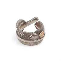 タディ&キング イーグル リング SILVER 12.2g 銀縄ターコイズ GZ031769