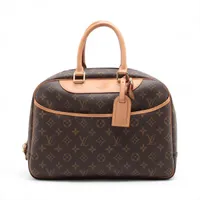 ヴィトン モノグラム ドーヴィル M47270 ブラウン