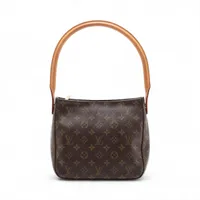 ヴィトン モノグラム ルーピングMM M51146 ブラウン