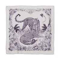 エルメス カレジェアン JUNGLE LOVE ジャングルラブ ストール カシミヤ