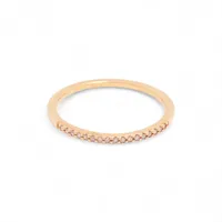 アガット ダイヤ リング K10(YG) 0.8g 0.05