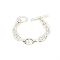 エルメス シェーヌダンクルTGM 2023 ブレスレット 11コマ 925 102.9g シルバー