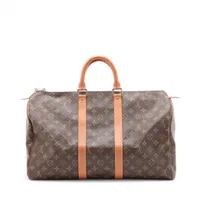 ヴィトン モノグラム キーポル45 M41428 ブラウン