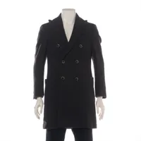 バーバリーブルーレーベル ウール×アンゴラ コート 40 レディース