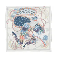エルメス カレ45 Le Sacre de l'Hiver 冬の祭典 ハンカチ