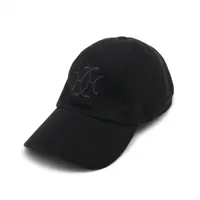 サンローランパリ ロゴ キャップ 57 コットン ブラック 690929 SL