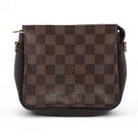 ヴィトン ダミエ トゥルースメイクアップ N51982 ブラウン ポーチ