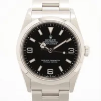 ロレックス エクスプローラーⅠ 114270 SS SS AT ブラック文字盤 あまりごま1