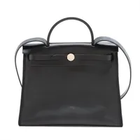 エルメス エールバッグ アド PM ブラック トワルアッシュ　替えバッグ エルメス エールバッグジップPM トワルアッシュベルリンヌxヴァッシュ