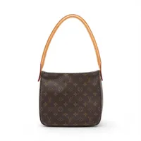 ヴィトン モノグラム ルーピングMM M51146 ブラウン