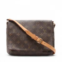 ヴィトン モノグラム ミュゼットタンゴ M51257 ブラウン