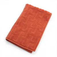 エルメス カレ タオル ステアーズ タオル コットン オレンジ フェイスタオル