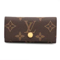 ヴィトン モノグラム ミュルティクレ4 M69517 ブラウン キーケース RFID反応あり