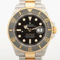 ロレックス シードゥエラー 126603 SS×YG SS×YG AT ブラック文字盤
