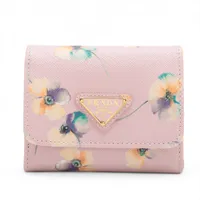 プラダ サフィアーノ レザー iPhoneケース ピンク iPhone15ProMAX