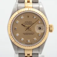 ロレックス レディ デイトジャスト 69173G SS×YG SS×YG AT シャンパン文字盤 あまりごま3