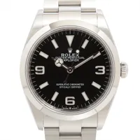 ロレックス エクスプローラー36 124270 SS SS AT ブラック文字盤