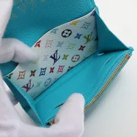 ヴィトン×村上隆 LV×TM モノグラムアンプラント ポルトモネロザリ
