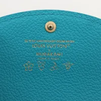 ヴィトン×村上隆 LV×TM モノグラムアンプラント ポルトモネロザリ