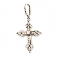 ローリーロドキン ゴシッククロス ペンダントトップ 925 2.4g