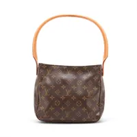 ヴィトン モノグラム ルーピングMM M51146 ブラウン