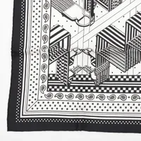 エルメス カレ55 SANGLES EN ZIGZAG ジグザグのサングル スカーフ