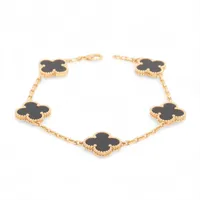 ヴァンクリーフ&アーペル ヴィンテージアルハンブラ 5P タイガーアイ