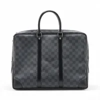 ヴィトン ダミエグラフィット ポルトドキュマンヴォワヤージュ N41125 ブラック
