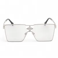 ヴィトン サングラス サイクロンメタル RG0242 サングラス GP×プラスチック シルバー Z1701U