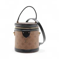 ヴィトン モノグラムリバース カンヌ M43986 ブラウン RFID反応あり