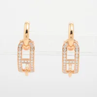 エルメス アダージュ ダイヤ ピアス 750(PG) 12.9g