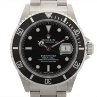 ロレックス サブマリーナーデイト 16610 SS SS AT ブラック文字盤 あまりごま2