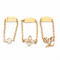 ヴィトン M65098 バーグ ギャンブル GL0112 リング M GP×ライン