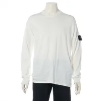 ストーンアイランド コットン ニット XL メンズ ホワイト 8015532B9