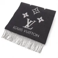 ヴィトン M76336 エシャルプ レイキャビック グラディエント AB3272 マフラー カシミヤ グレー