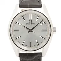 グランドセイコー ヘリテージコレクション SBGW291 SS SS×革 手巻き シルバー文字盤