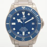 チュードル ペラゴス 25600TB TI TI AT ブルー文字盤 あまりごま3