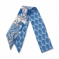 エルメス ツイリー Tours de Cles 鍵への螺旋 ツイリー シルク