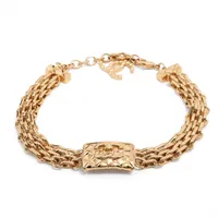 シャネル ココマーク マトラッセ B23K チョーカー GP ゴールド バッグモチーフ