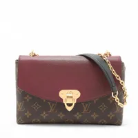 ヴィトン モノグラムxトリヨン サンプラシード M43715 ブラウンxボルドー RFID反応あり