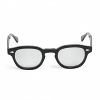 モスコット LEMTOSH メガネ 44□24 プラスチック ブラック