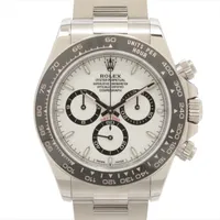 ロレックス コスモグラフデイトナ 126500LN SS SS AT ホワイト文字盤
