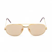 カルティエ サントス サングラス 58□18 GP ゴールド 140