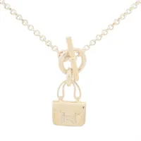 エルメス キュリオジテ ネックレス 925 19.7g シルバー AP030472｜中古