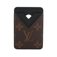 ヴィトン モノグラムマカサー ポルト カルト マグネット M13185 モノグラムノワール カードケース